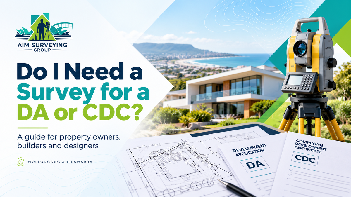 Do I Need a Survey for a DA or CDC in NSW?
