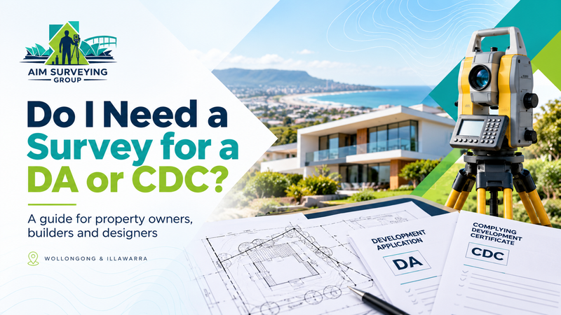 Do I Need a Survey for a DA or CDC in NSW?